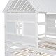 preview thumbnail 14 of 19, Twin Size House Platform Beds with Two Drawers