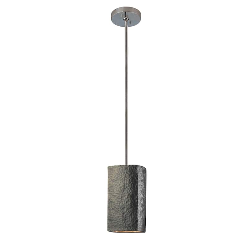 Justice Design Group Rectangle Pendant - Rigid Stem