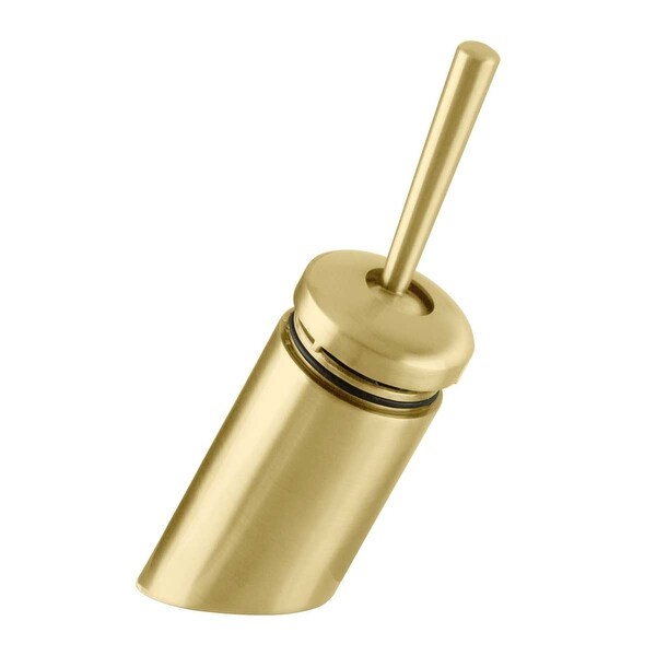 Short Heavy Cast Antique Brass Waterfall Faucet No Plate | Renovator's Supply