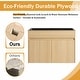 preview thumbnail 6 of 8, ﻿ ﻿Malwee 28" Floating Bathroom Vanity, Wall Mounted Bathroom Vanity with Stainless Steel Sink and Flexible Drain Pipe