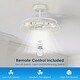 preview thumbnail 19 of 26, Auri™ 22 inch Ceiling Fan with Remote Control and Dimmable Lights