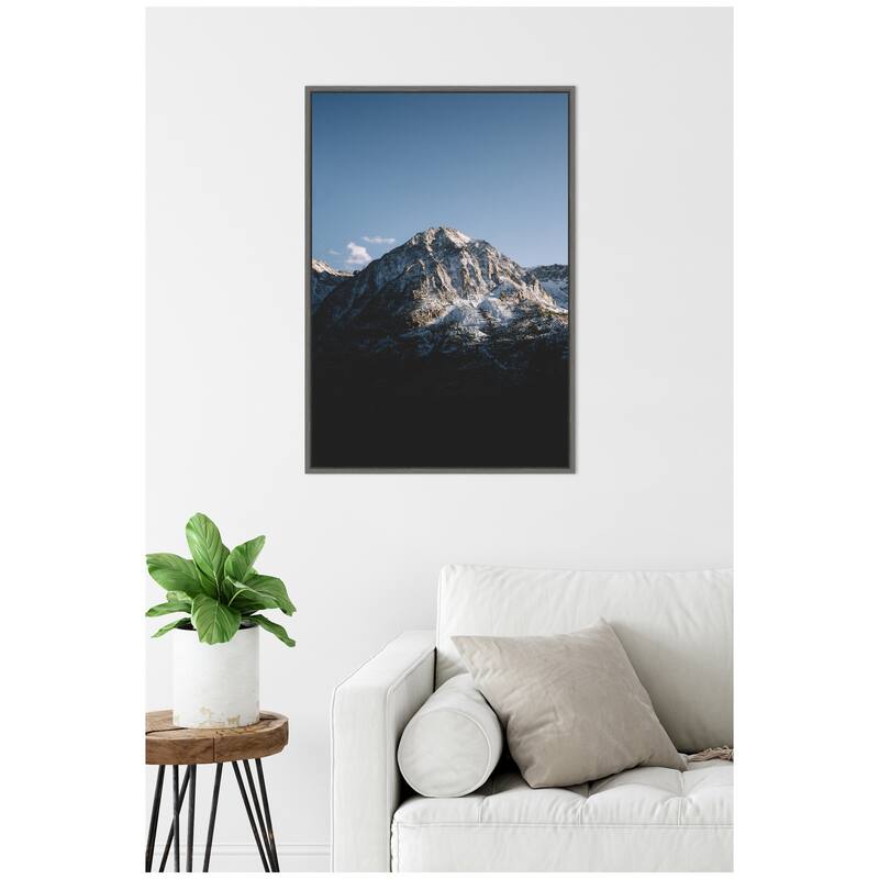 Kate and Laurel Sylvie Yosemite Mountain Landscape Framed Canvas by Patricia Hasz of Patricia Rae Photography