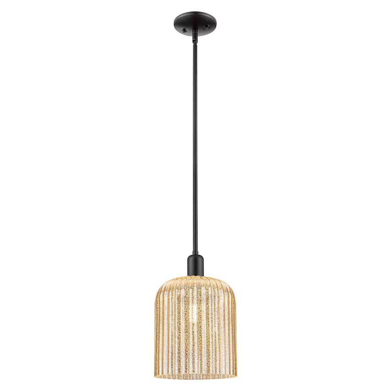Innovations Lighting 716-1S-G559-8ME Bridal Veil 8" Wide Mini Pendant