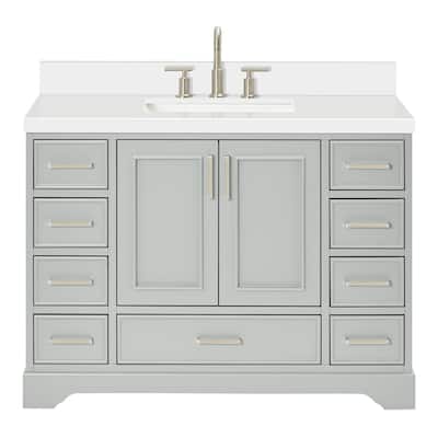 Ariel M049SWQRVO Stafford 49" Free Standing Single Basin Vanity Set