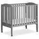 preview thumbnail 8 of 16, Dream On Me 2 in 1 Folding Portable Crib Storm Grey