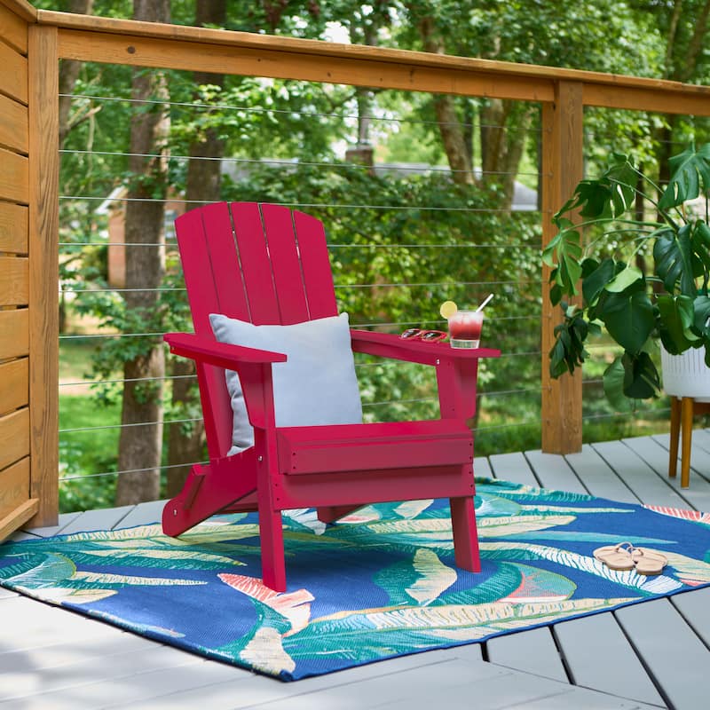 Marina HDPE Poly Weather Resistant Adirondack Chair