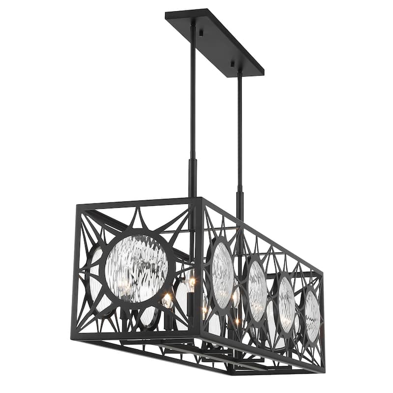 Savoy House 1-5066-8 Balfour 8 Light 44" Wide Linear Chandelier