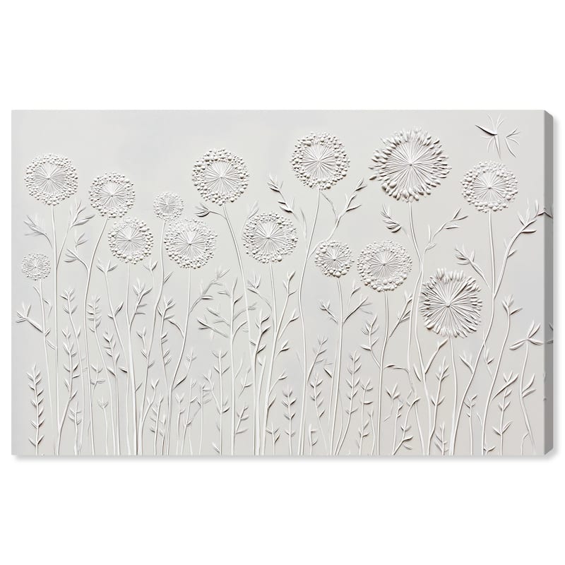 Floral Lace II Canvas by Art Remedy, Gallery Wrapped - 30" x 20"