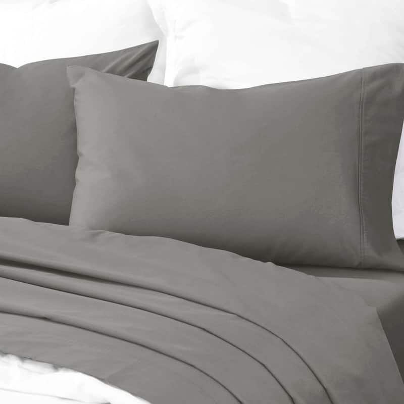 Blue Nile Mills Ultimate Fit Cotton Sateen Deep Pocket Sheet Set