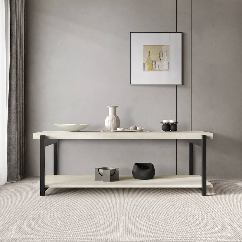 CraftPorch Rustic Metal TV Stand