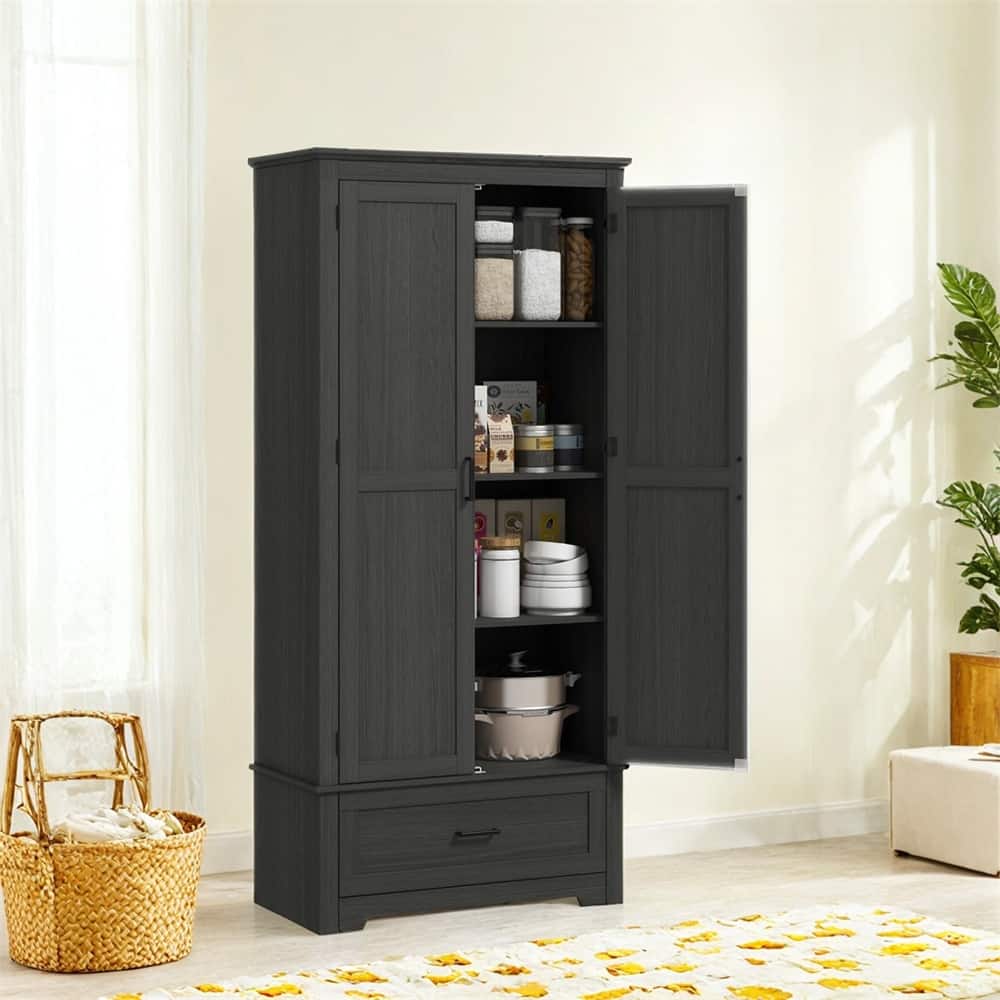 69" Tall Kitchen Pantry Storage Cabinet,Freestanding Pantry Cabinet