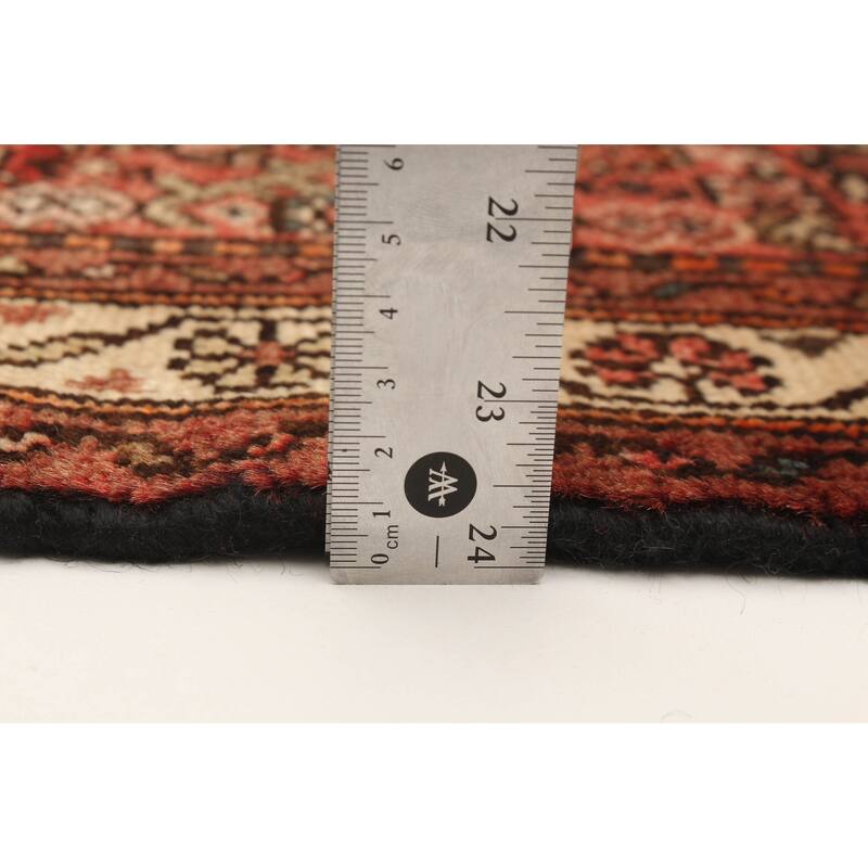 ECARPETGALLERY Hand-knotted Andelz Copper Wool Rug - 3'5 x 9'11