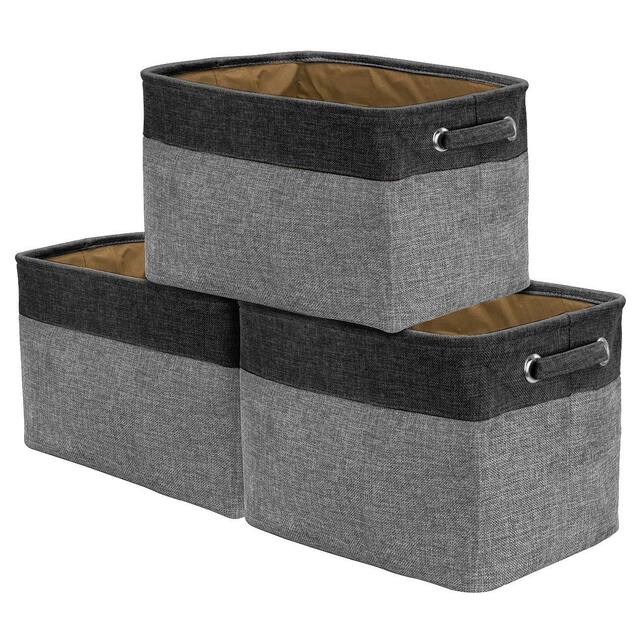 Sorbus Storage Large Basket Set (3-Pack)