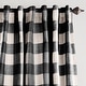 preview thumbnail 20 of 27, The Gray Barn Holly Buffalo Check Blackout Window Single Curtain Panel