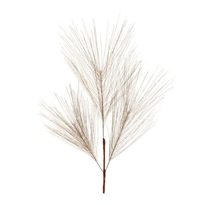 Metallic Long Needle Pine Artificial Christmas Sprays - 25.75" - Set of 6