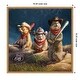 preview thumbnail 4 of 4, Amarillo Sod Poodles (Prairie dogs), Lucia Heffernan Framed Canvas Art