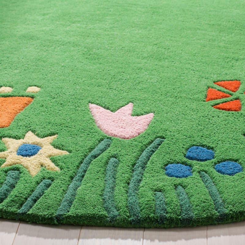 SAFAVIEH Handmade Kids Tilina Wool Rug