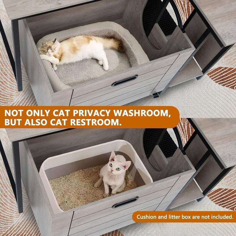 Litter Box Enclosure Cat Tree