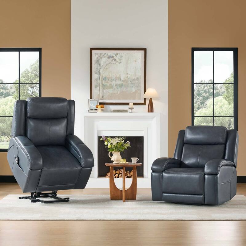 Spruce & Spring Dual Motor Power Lift Recliner Chair for Elderly with Massage and Heat