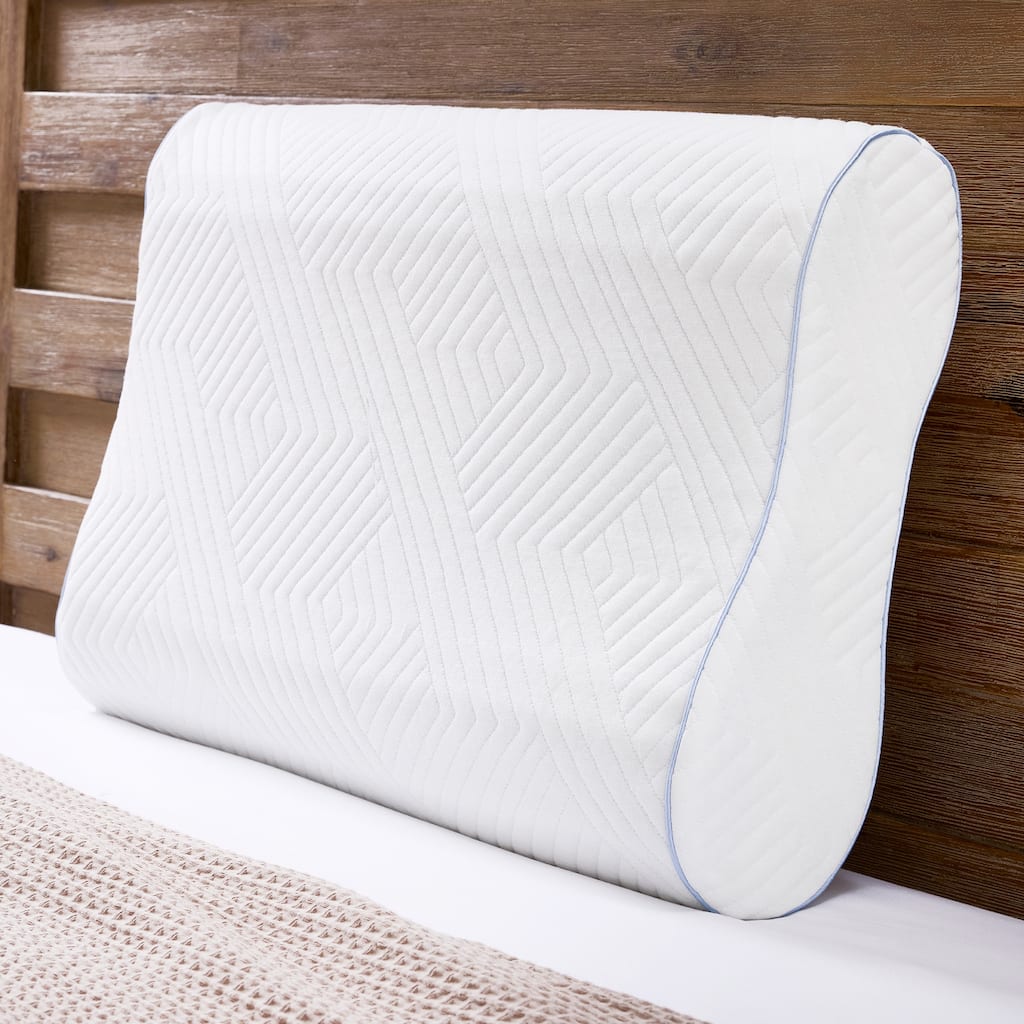 Bodipedic Adjustable Contour Memory Foam Bed Pillow