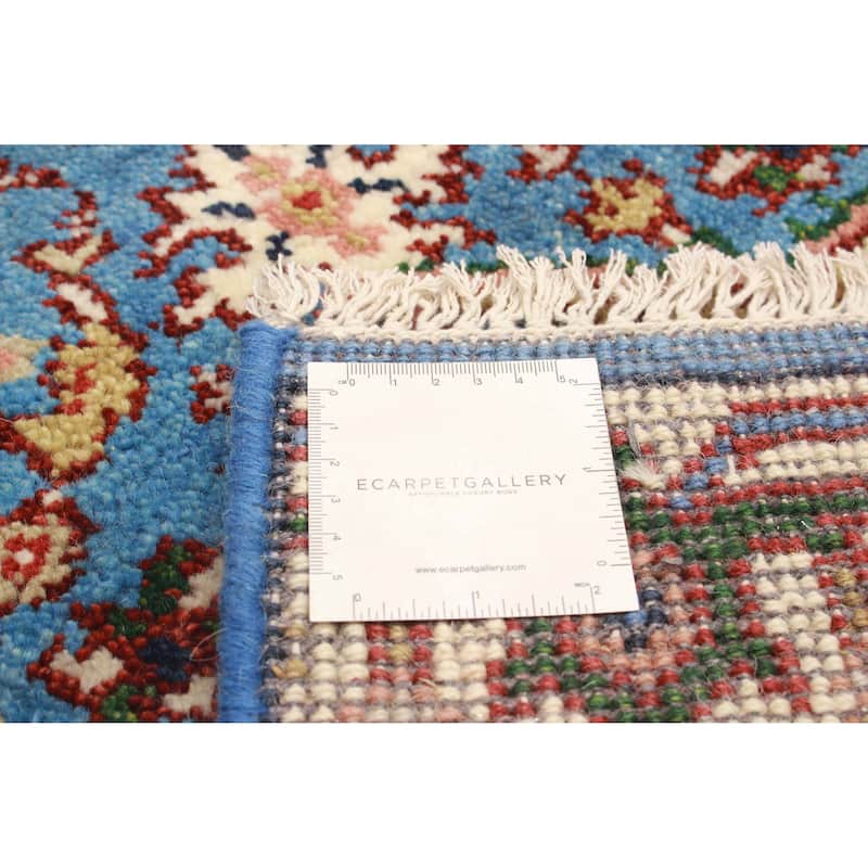 ECARPETGALLERY Hand-knotted Serapi Heritage Blue Wool Rug - 2'6 x 9'11