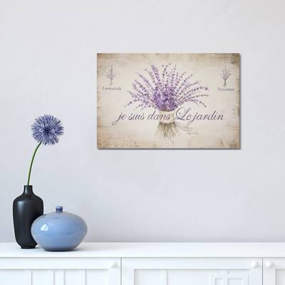 iCanvas "French Lavender" by Debi Coules Canvas Print
