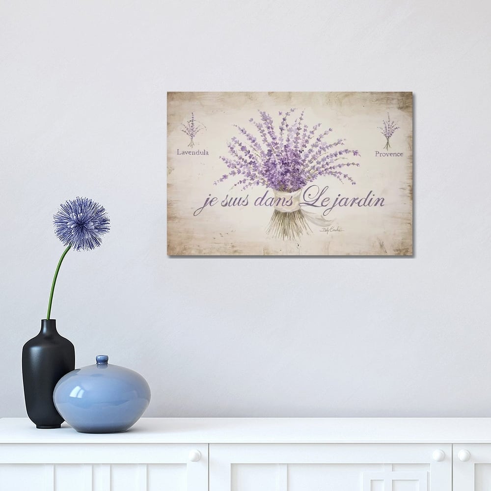 iCanvas "French Lavender" by Debi Coules Canvas Print