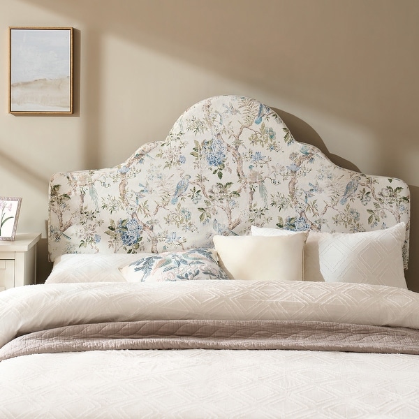 Erlina Traditional Slipcovered Upholstered Headboard with