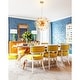 preview thumbnail 18 of 18, 12-Light Modern Glam Sputnik Round Colorful Chandelier Globe Starburst Crystal Beaded Firework Chandelier - 21.6 in. W