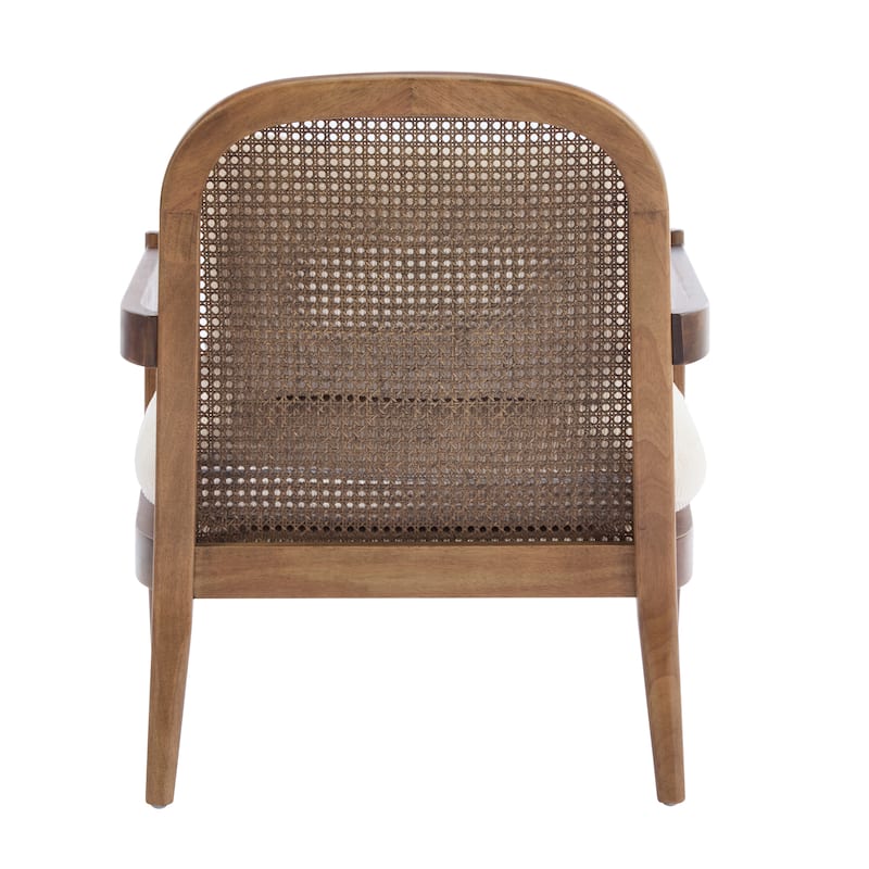 Christopher Knight Home - Anna Compact Rattan Accent Chairs with Mid-Century Charm