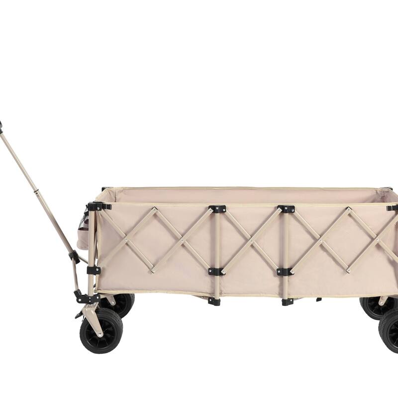 Foldable extension cart