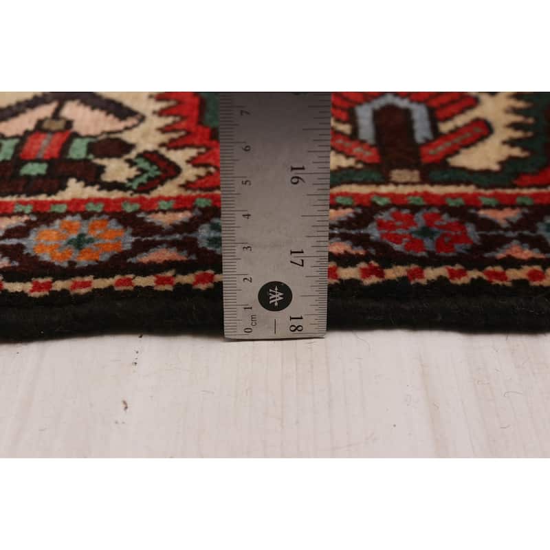 ECARPETGALLERY Hand-knotted Kayseri Dark Navy Wool Rug - 5'6 x 9'6