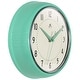 preview thumbnail 188 of 195, Infinity Instruments Round Retro Kitchen Wall Clock by Infinity Instruments