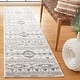 preview thumbnail 3 of 11, SAFAVIEH Layla Rixa Moroccan Rustic Rug 2'2" x 9' Runner - Ivory/Grey - Runner