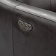 preview thumbnail 12 of 23, Abbyson Ludovic Leather Power Reclining Sofa with Power Headrest