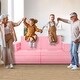 preview thumbnail 27 of 28, 10-Piece Modular Convertible Kids Play Couch Sofa Set with Removable Velvet Covers