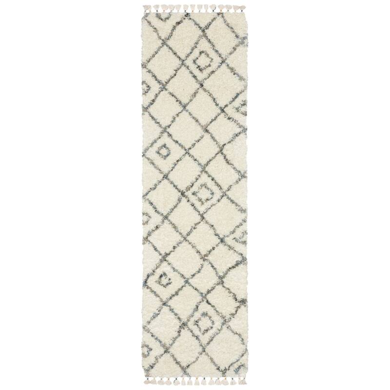 HomeRootsDiamond Casual Runner Area Rug