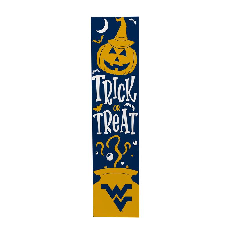47" Double Sided Seasonal Porch Leaner, West Virginia University - 47" x 11.25"