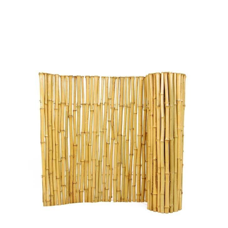Natural Bamboo Fencing Outdoors Decor 3 ft H x 8 ft L x 3/4 in D