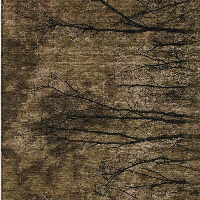 HomeRoots Floral Transitional Rectangle Outdoor Rug
