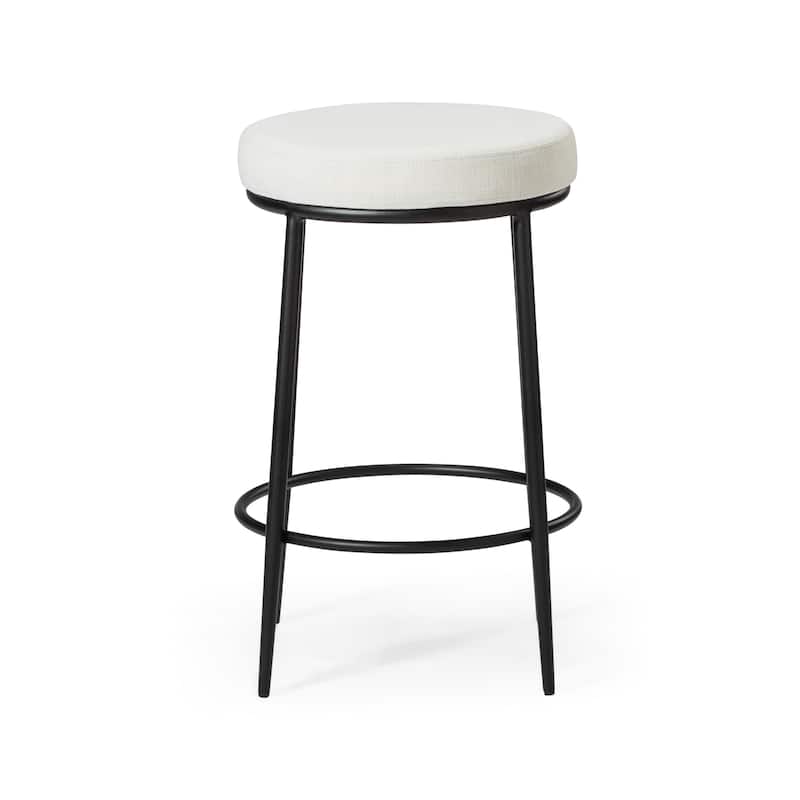 Maven Lane Stella Metal Kitchen Dining Stool