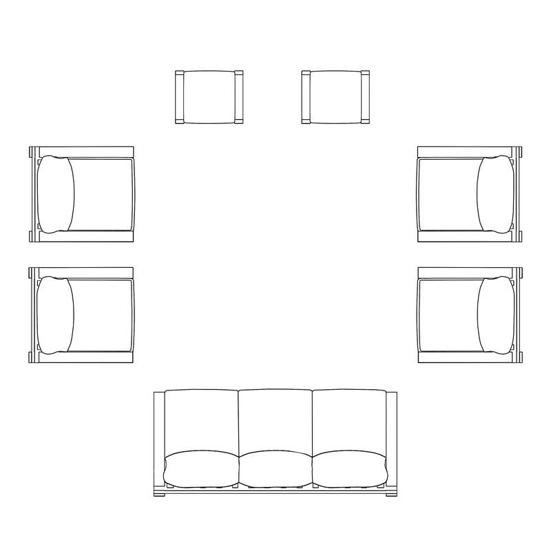 Rhodes 7-Piece Seating Set