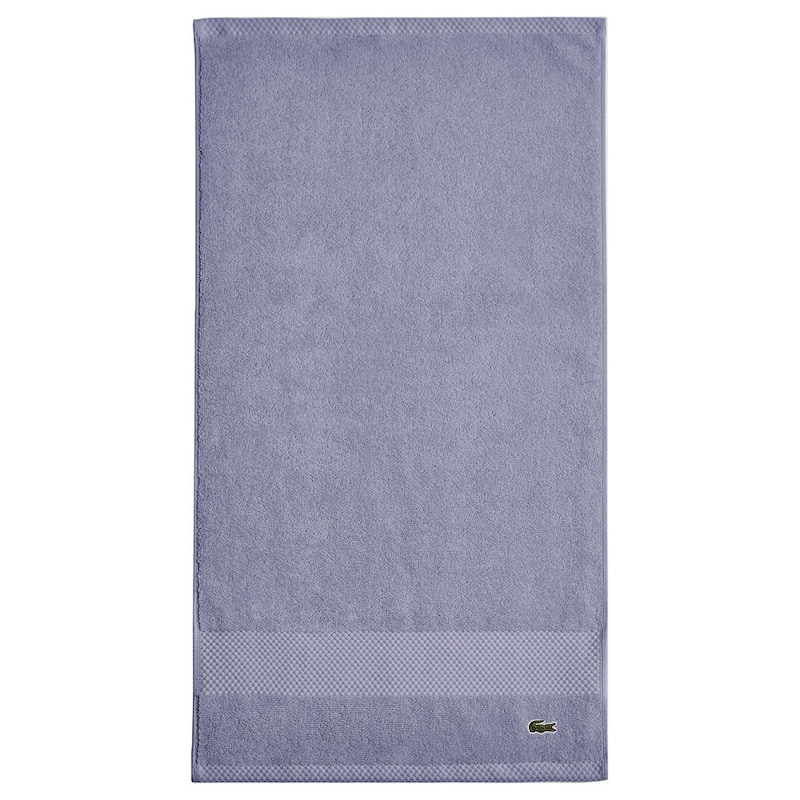 Lacoste Heritage Supima 100% Cotton Hand Towel - Light Denim