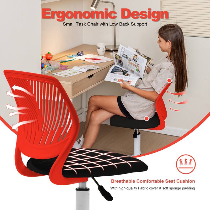Homy Casa Ergonomic Task Chair for Teens & Home Study