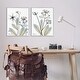 preview thumbnail 17 of 32, Stupell Modern Budding Blooms Framed Giclee Art Design By Albert Koetsier (Set of 2)