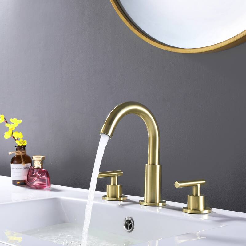 Two Handle Widespread Bathroom Faucet
