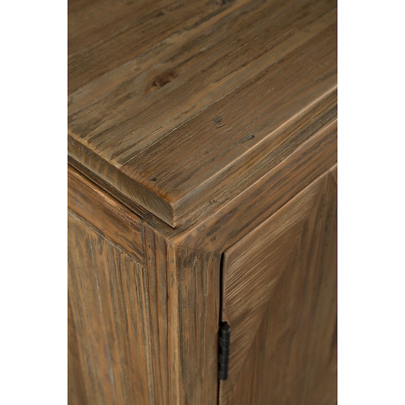 O'Connell 80-inch 4-Door Buffet, Brown