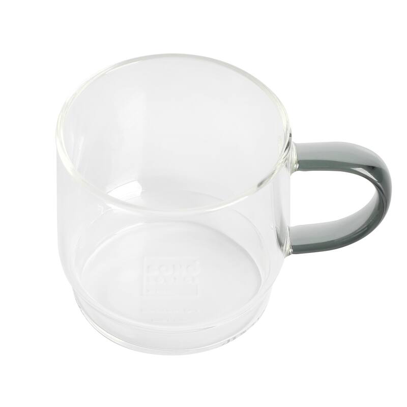 Gibson Soho Lounge 4-Piece Glass Espresso Set W/Rack