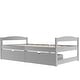 preview thumbnail 18 of 16, Exquisite and Simple Design Wood Platform Bed with Two Drawers, Space-saving,Safety Guaranteed, Grey