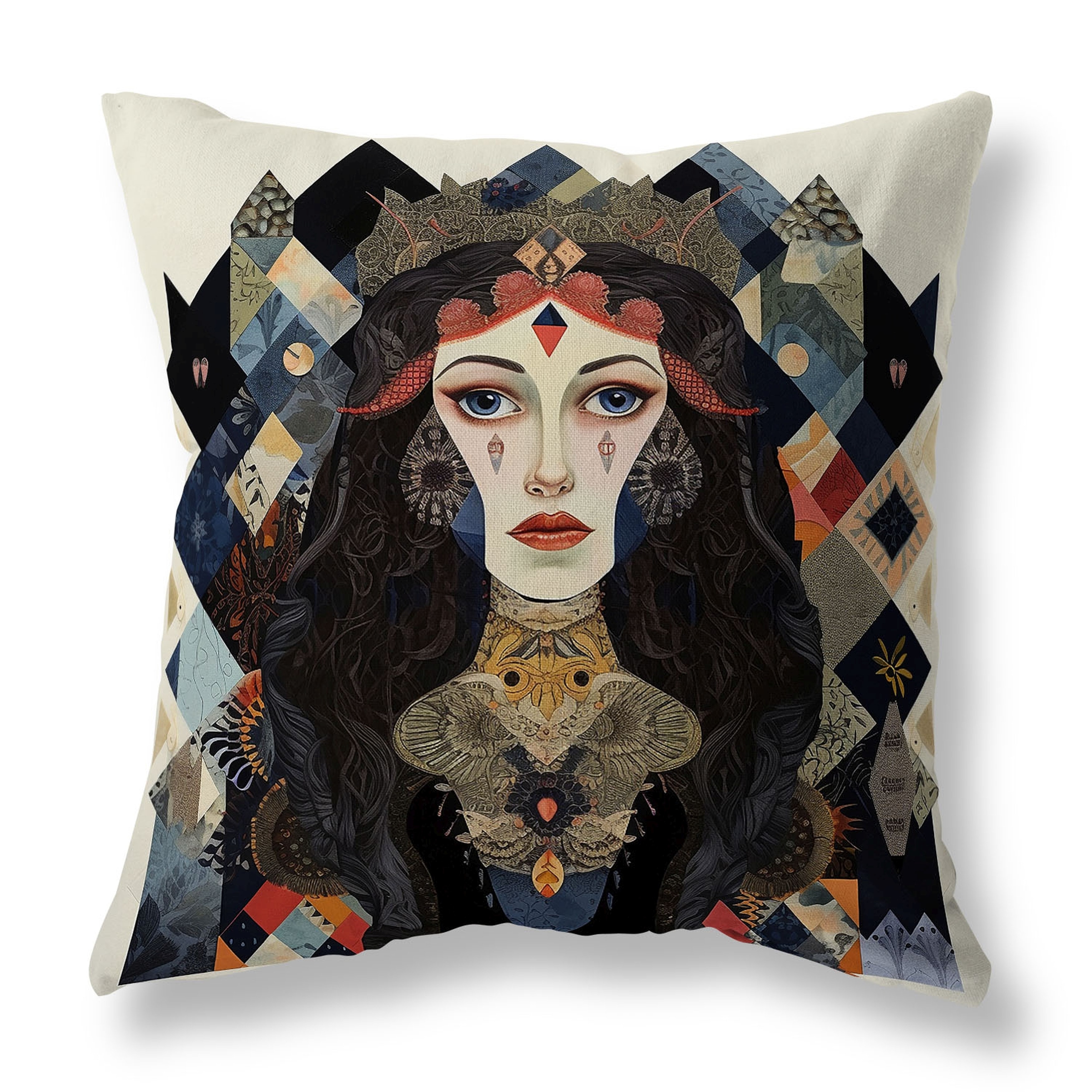 Multi And 0 Supreme Serenity Indoor/Outdoor Throw Pillow